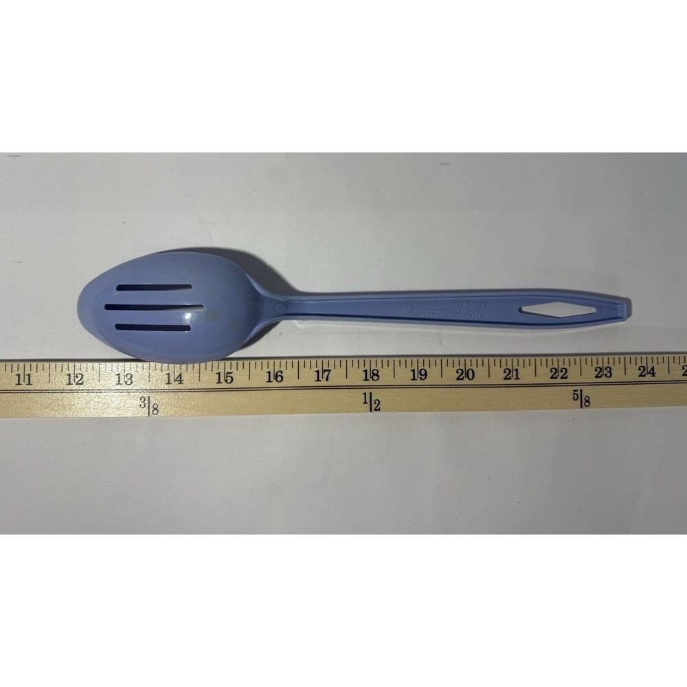 Tailor Made Products Blue Nylon Solid & Slotted Spoon 12” Kitchen Utensil